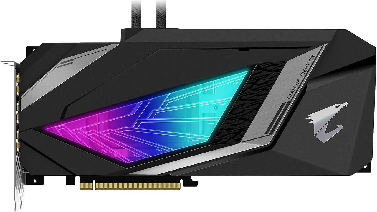Alt view image 4 of 10 - GIGABYTE AORUS GeForce RTX 2080 SUPER 8GB GDDR6 PCI Express 3.0 x16 SLI Support ATX Graphics Card GV-N208SAORUS W-8GC