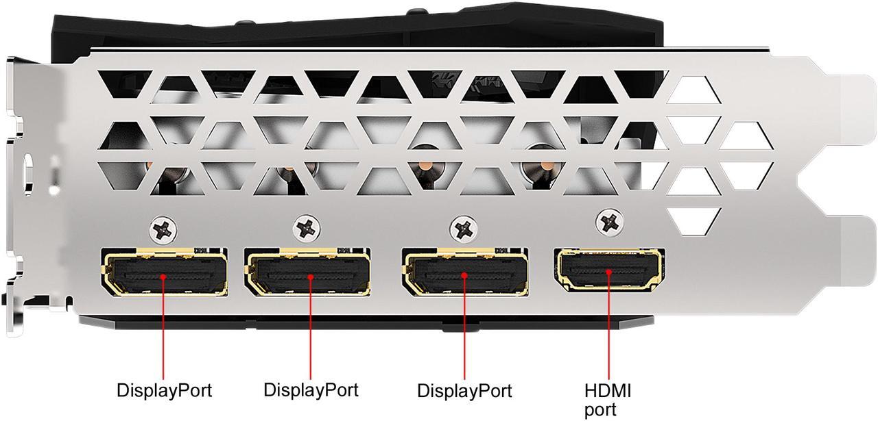 Alt view image 8 of 11 - GIGABYTE Radeon RX 5700 XT GAMING OC 8G Graphics Card, PCIe 4.0, 8GB 256-Bit GDDR6, GV-R57XTGAMING OC-8GD Video Card