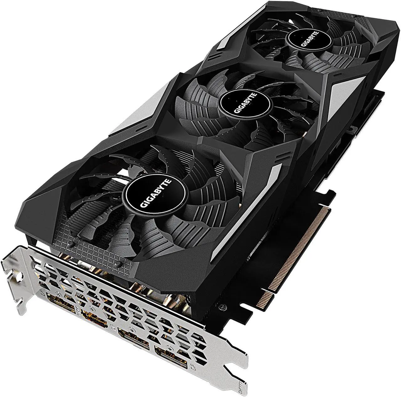 Main image of GIGABYTE GeForce RTX 2080 Super WINDFORCE OC 8G Graphics Card, 3 x WINDFORCE Fans, 8GB 256-Bit GDDR6, GV-N208SWF3OC-8GD Video Card