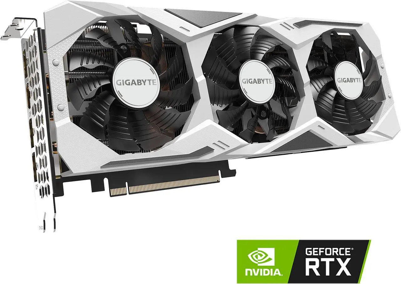 Main image of GIGABYTE GeForce RTX 2070 SUPER 8GB GDDR6 PCI Express 3.0 x16 SLI Support ATX Graphics Card GV-N207SGAMINGOC WHITE-8GD