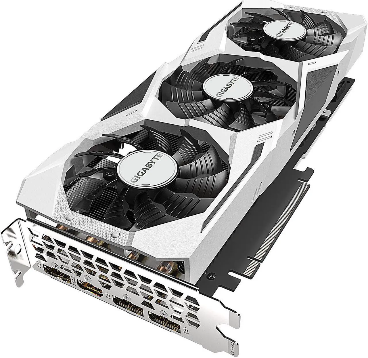Alt view image 3 of 8 - GIGABYTE GeForce RTX 2070 SUPER 8GB GDDR6 PCI Express 3.0 x16 SLI Support ATX Graphics Card GV-N207SGAMINGOC WHITE-8GD