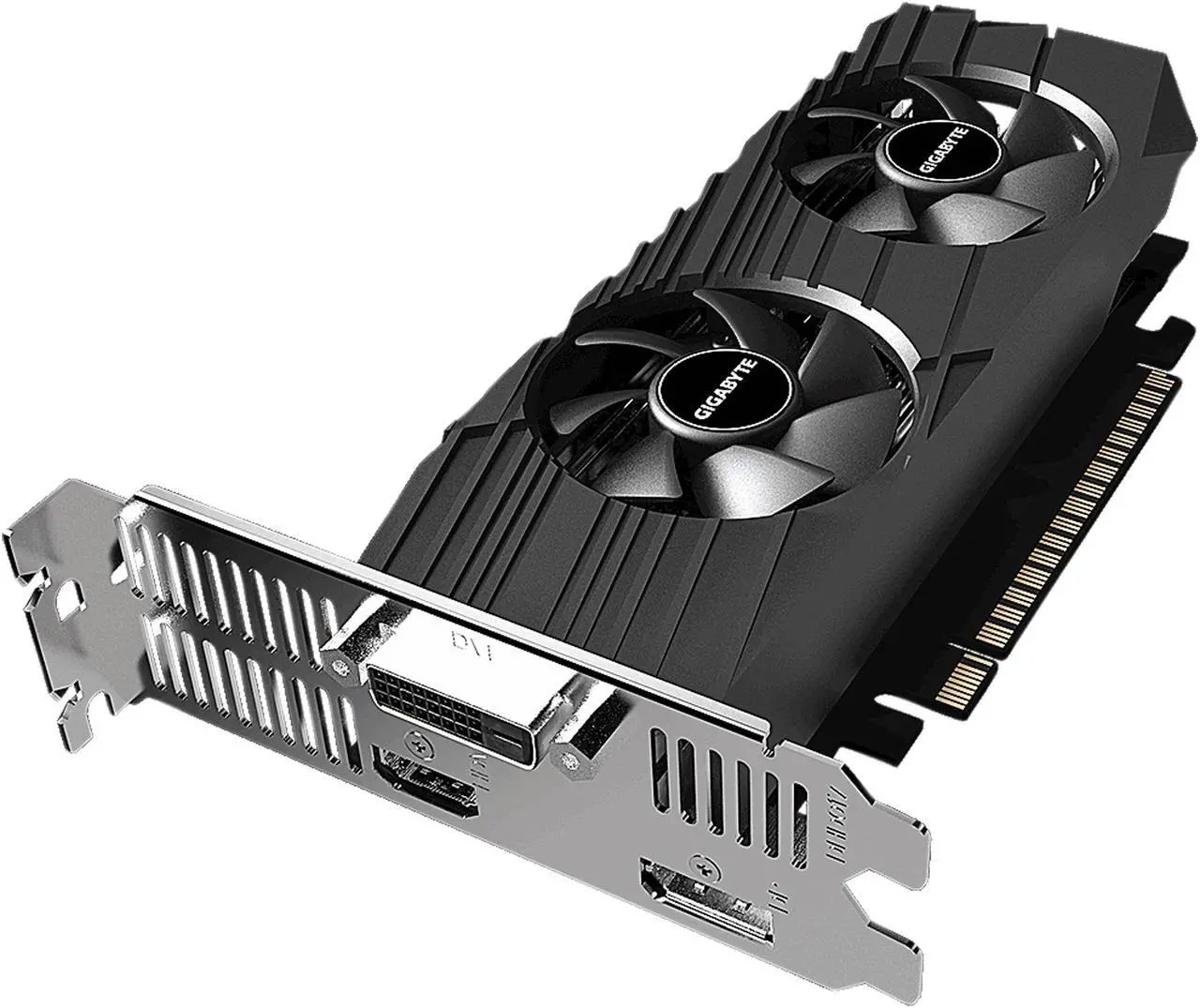 Alt view image 3 of 5 - GIGABYTE GeForce GTX 1650 4GB GDDR5 PCI Express 3.0 x16 Low Profile Graphics Card GV-N1650OC-4GL