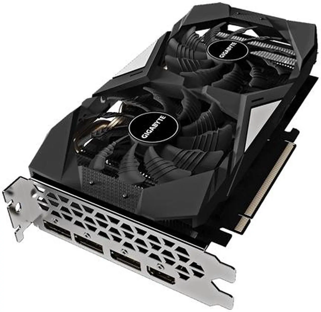 Alt view image 4 of 7 - GIGABYTE Radeon RX 5600 XT WINDFORCE OC 6G Graphics Card, 2 x WINDFORCE Fans, 6GB 192-Bit GDDR6, GV-R56XTWF2OC-6GD Video Card