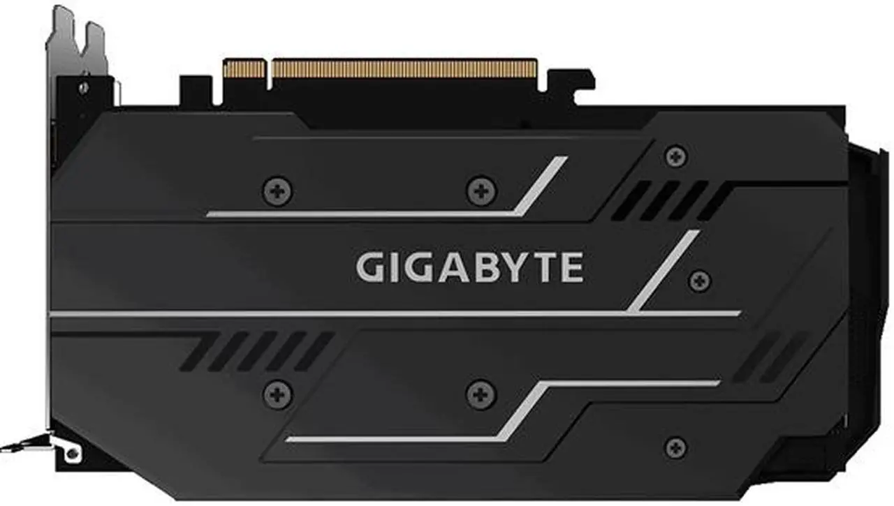 Alt view image 6 of 7 - GIGABYTE Radeon RX 5600 XT WINDFORCE OC 6G Graphics Card, 2 x WINDFORCE Fans, 6GB 192-Bit GDDR6, GV-R56XTWF2OC-6GD Video Card