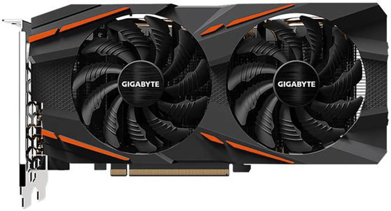 Alt view image 2 of 7 - GIGABYTE Radeon RX 570 8GB GDDR5 PCI Express 3.0 x16 CrossFireX Support ATX Graphics Card GV-RX570GAMING-8GD Rev 2.0