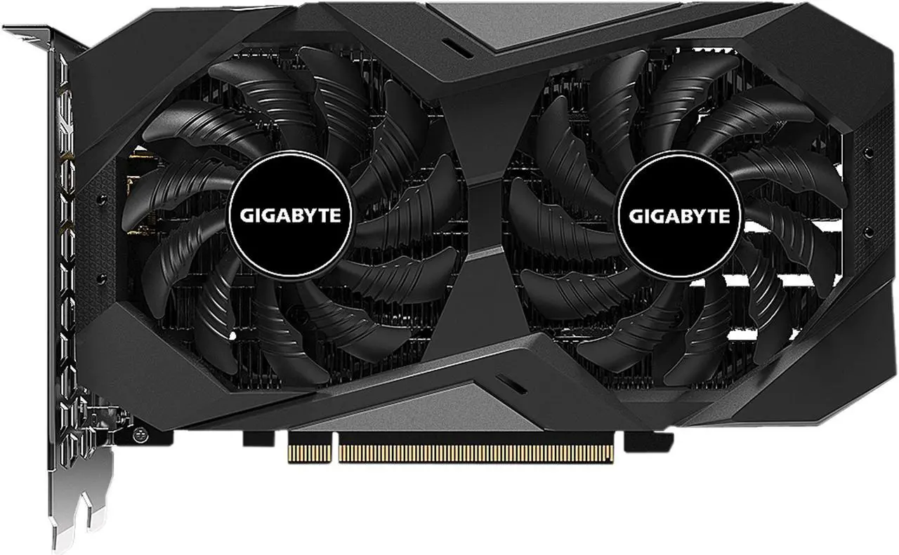 Alt view image 3 of 9 - GIGABYTE GeForce GTX 1650 4GB GDDR6 PCI Express 3.0 x16 ATX Graphics Card GV-N1656WF2OC-4GD