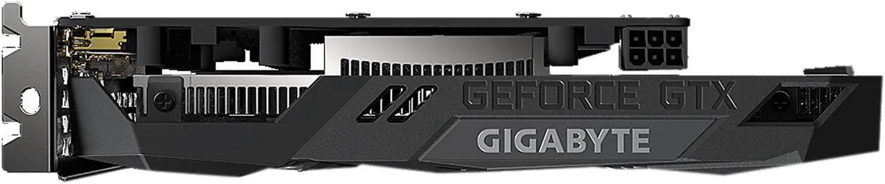 Alt view image 9 of 9 - GIGABYTE GeForce GTX 1650 4GB GDDR6 PCI Express 3.0 x16 ATX Graphics Card GV-N1656WF2OC-4GD