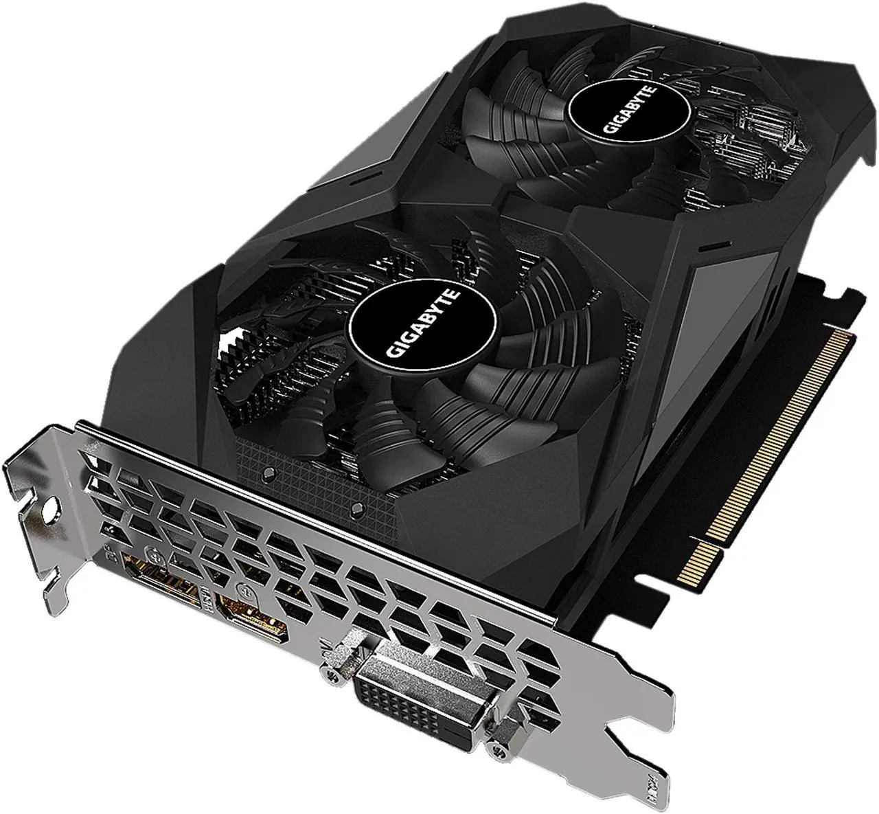 Alt view image 6 of 9 - GIGABYTE GeForce GTX 1650 4GB GDDR6 PCI Express 3.0 x16 ATX Graphics Card GV-N1656WF2OC-4GD
