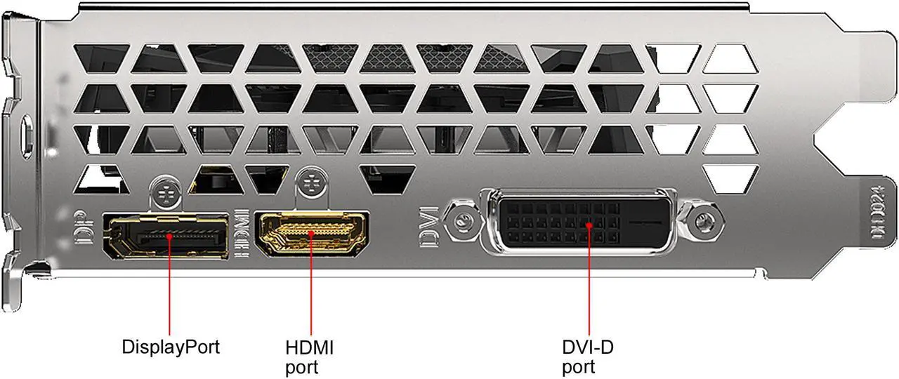 Alt view image 8 of 9 - GIGABYTE GeForce GTX 1650 4GB GDDR6 PCI Express 3.0 x16 ATX Graphics Card GV-N1656WF2OC-4GD