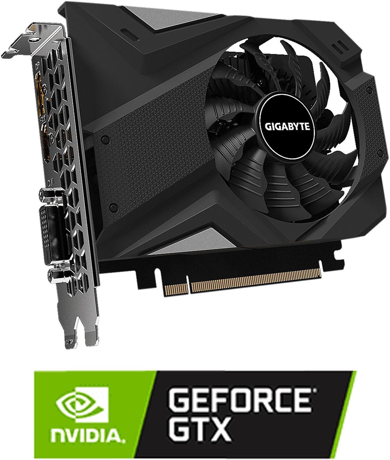 Alt view image 2 of 7 - GIGABYTE GeForce GTX 1650 4GB GDDR6 PCI Express 3.0 x16 mini-ITX Graphics Card GV-N1656OC-4GD