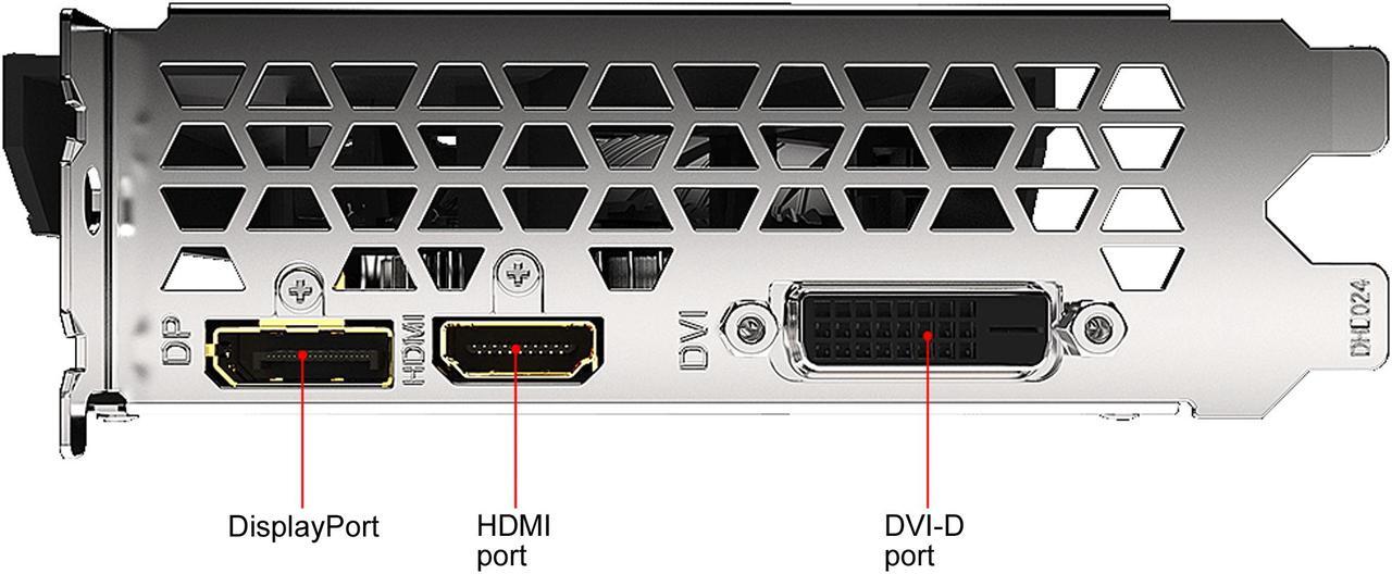 Alt view image 5 of 7 - GIGABYTE GeForce GTX 1650 4GB GDDR6 PCI Express 3.0 x16 mini-ITX Graphics Card GV-N1656OC-4GD