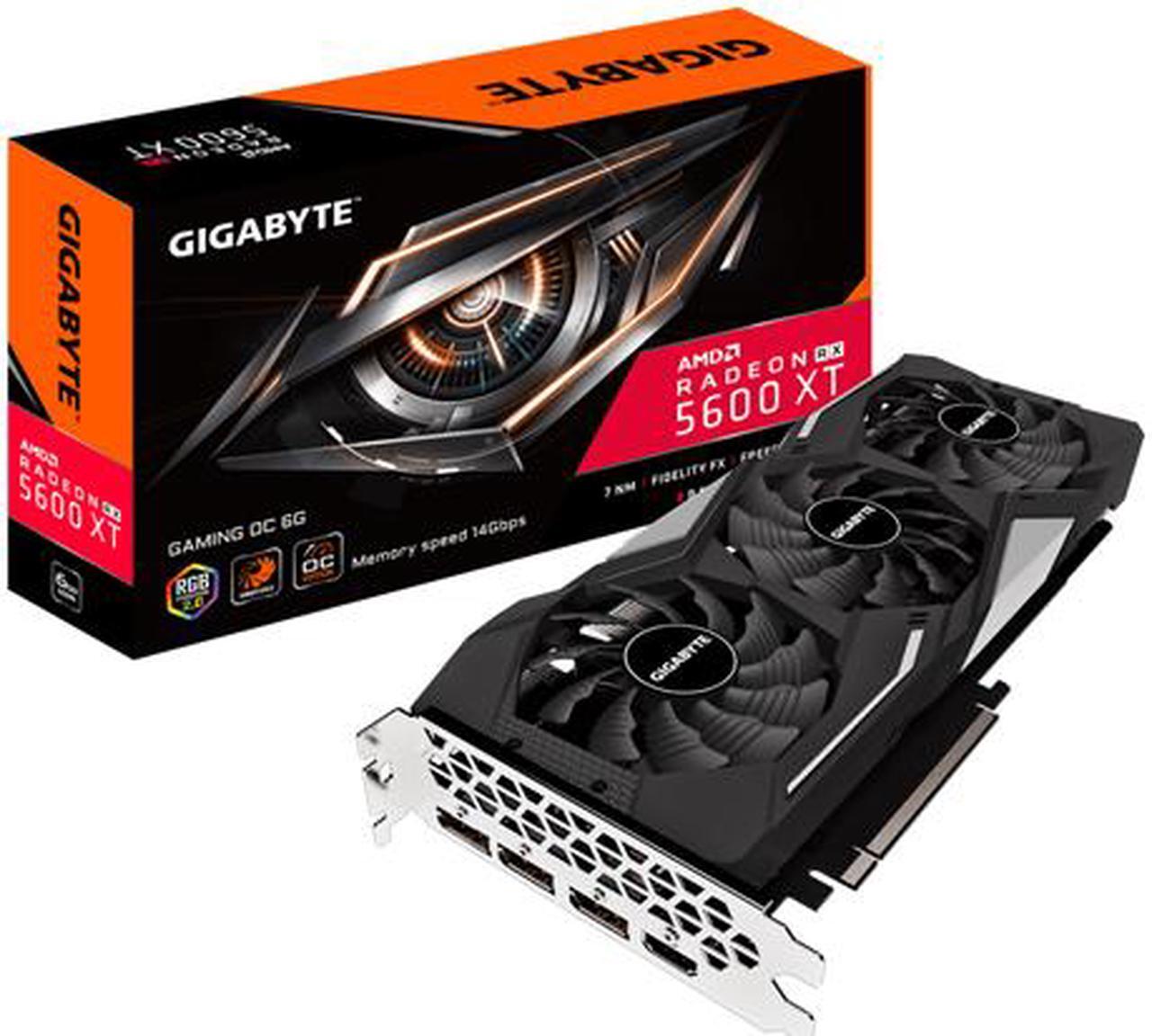 Alt view image 11 of 11 - GIGABYTE Radeon RX 5600 XT 6GB GDDR6 PCI Express 4.0 x16 ATX Video Card GV-R56XTGAMING OC-6GD rev. 2.0