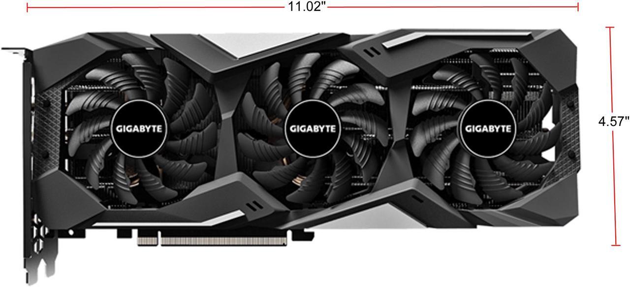 Alt view image 5 of 11 - GIGABYTE Radeon RX 5600 XT 6GB GDDR6 PCI Express 4.0 x16 ATX Video Card GV-R56XTGAMING OC-6GD rev. 2.0