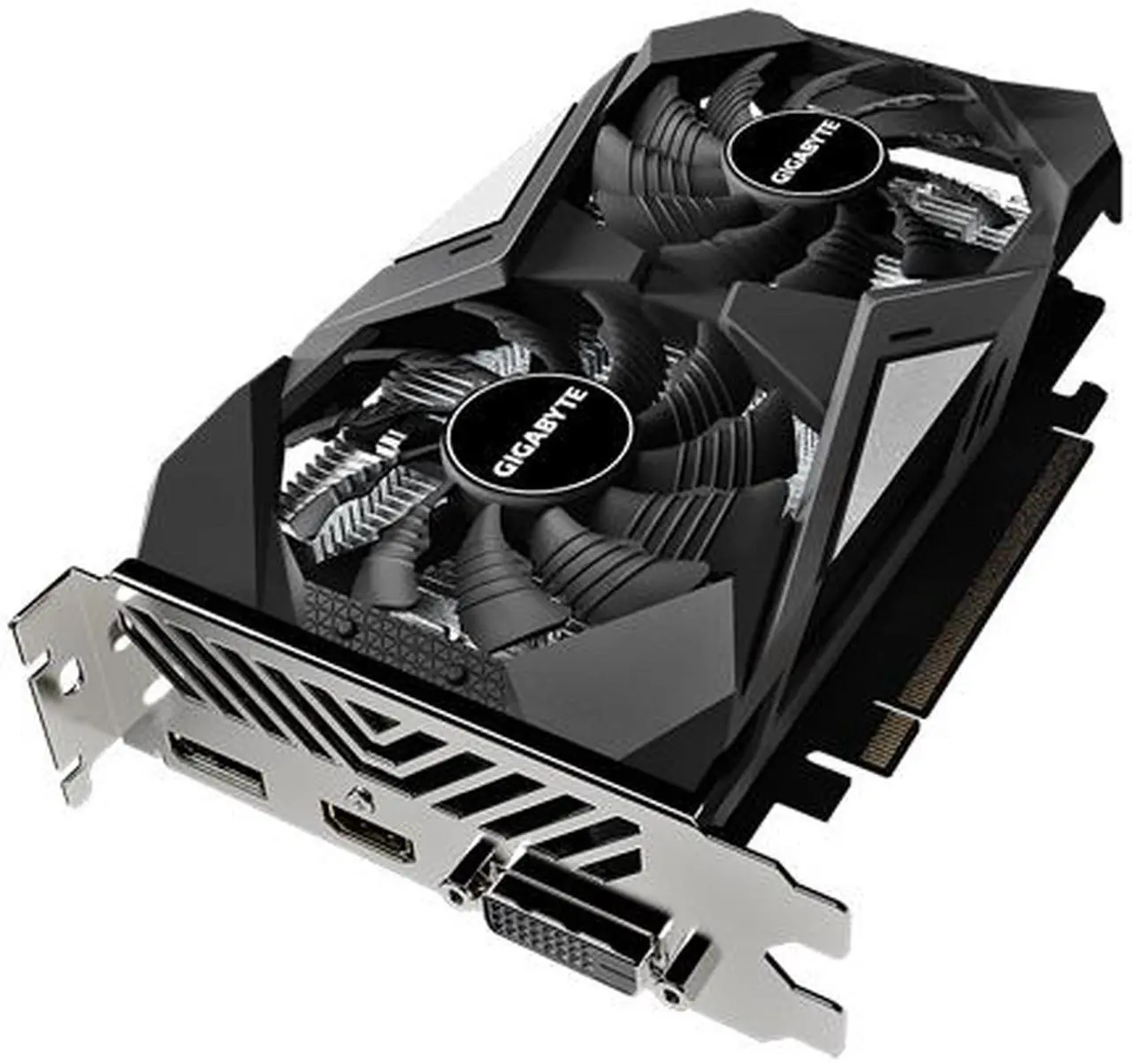 Alt view image 4 of 7 - GIGABYTE GeForce GTX 1650 4GB GDDR6 PCI Express 3.0 x16 ATX Graphics Card GV-N1656WF2OC-4GD (rev. 2.0)