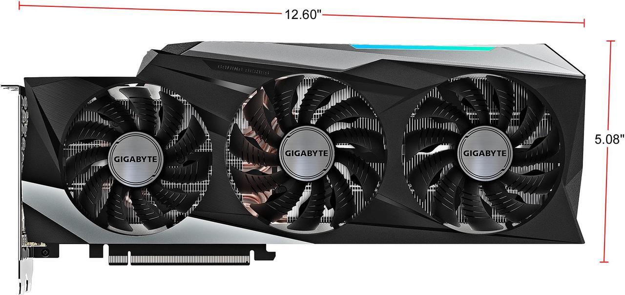 Alt view image 3 of 11 - GIGABYTE GeForce RTX 3090 GAMING OC 24G Video Card, GV-N3090GAMING OC-24GD