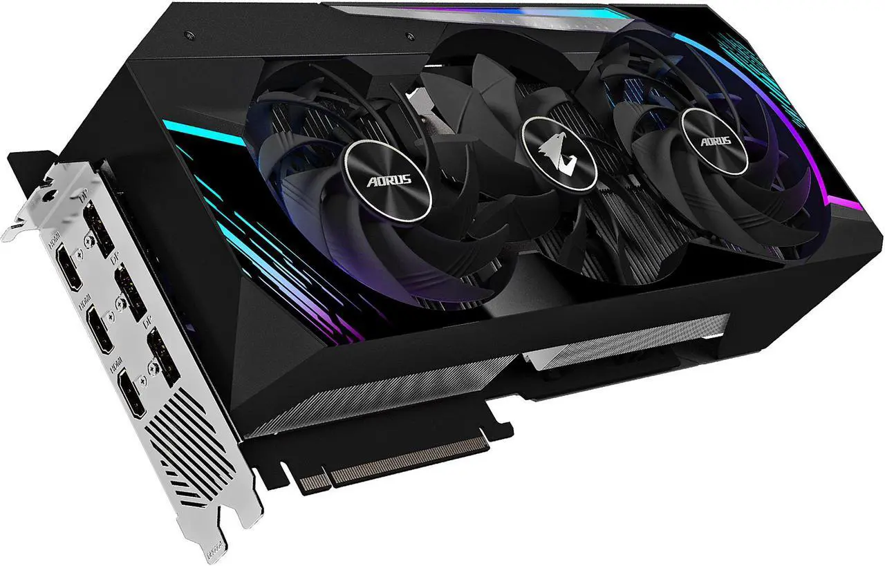 Alt view image 5 of 10 - GIGABYTE AORUS GeForce RTX 3080 MASTER 10GB Video Card, GV-N3080AORUS M-10GD (rev. 1.0)