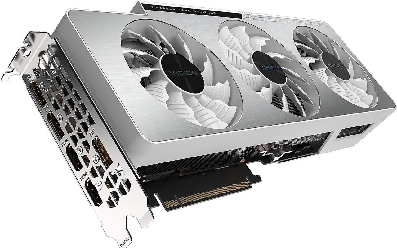 Alt view image 5 of 10 - GIGABYTE GeForce RTX 3080 VISION OC 10GB Video Card, GV-N3080VISION OC-10GD