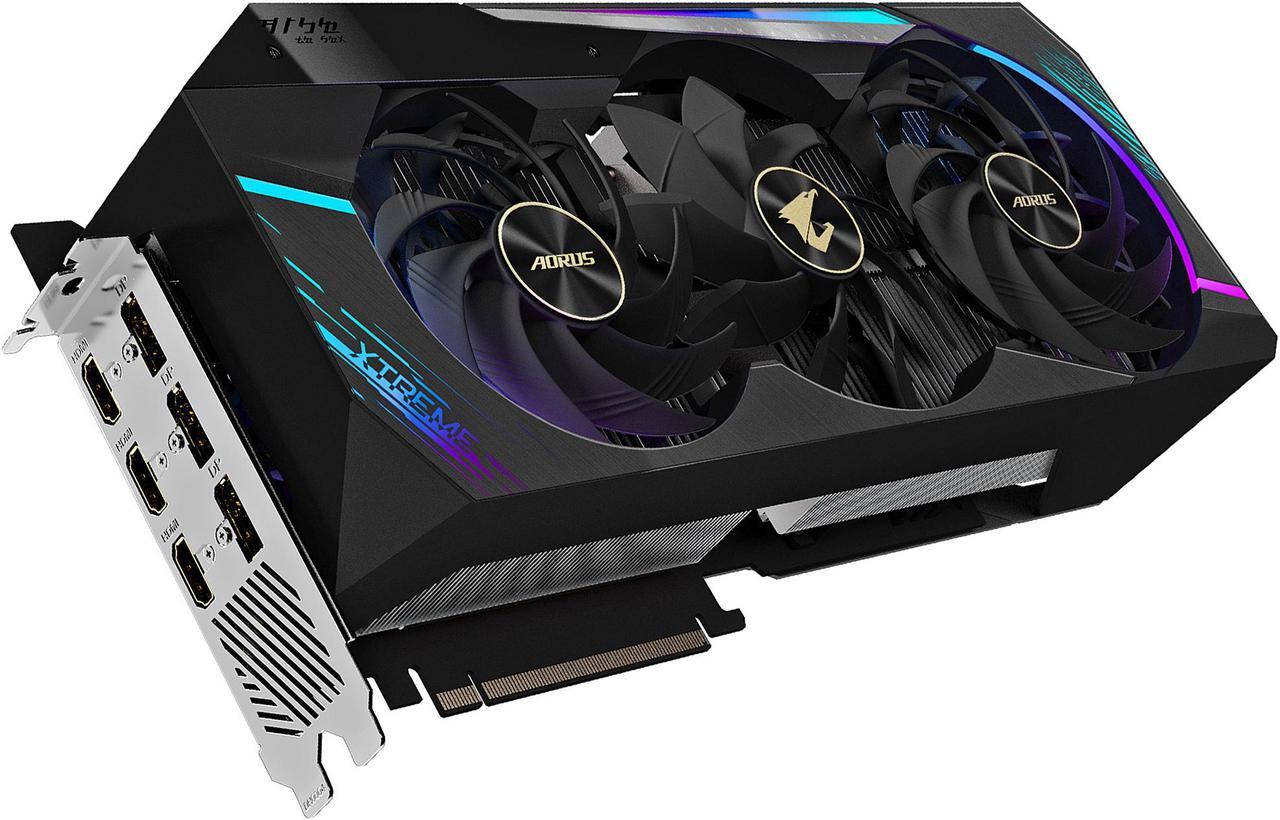 Alt view image 6 of 11 - GIGABYTE AORUS GeForce RTX 3090 XTREME 24GB Video Card, GV-N3090AORUS X-24GD