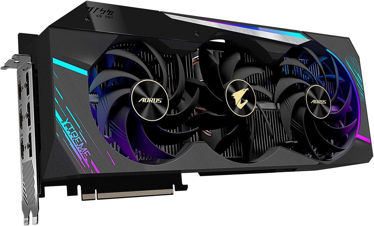 Alt view image 7 of 11 - GIGABYTE AORUS GeForce RTX 3090 XTREME 24GB Video Card, GV-N3090AORUS X-24GD