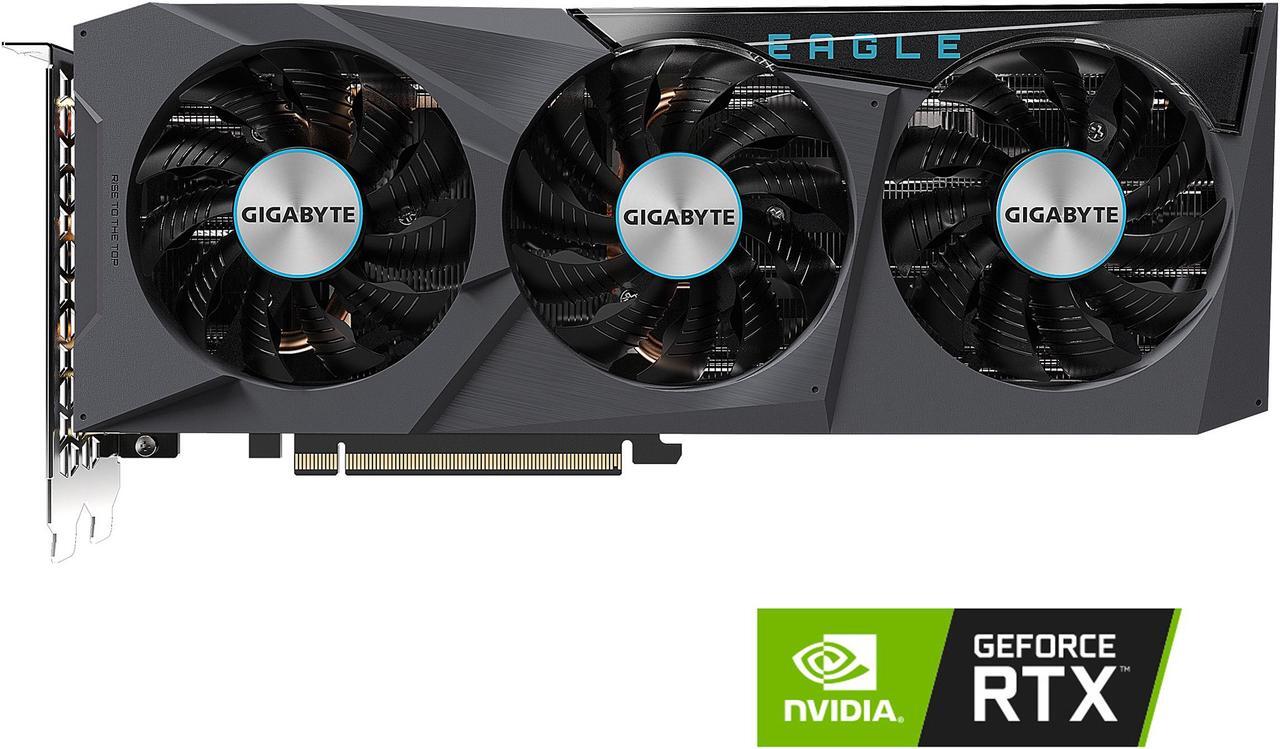 Main image of GIGABYTE GeForce RTX 3070 EAGLE OC 8GB Video Card, GV-N3070EAGLE OC-8GD