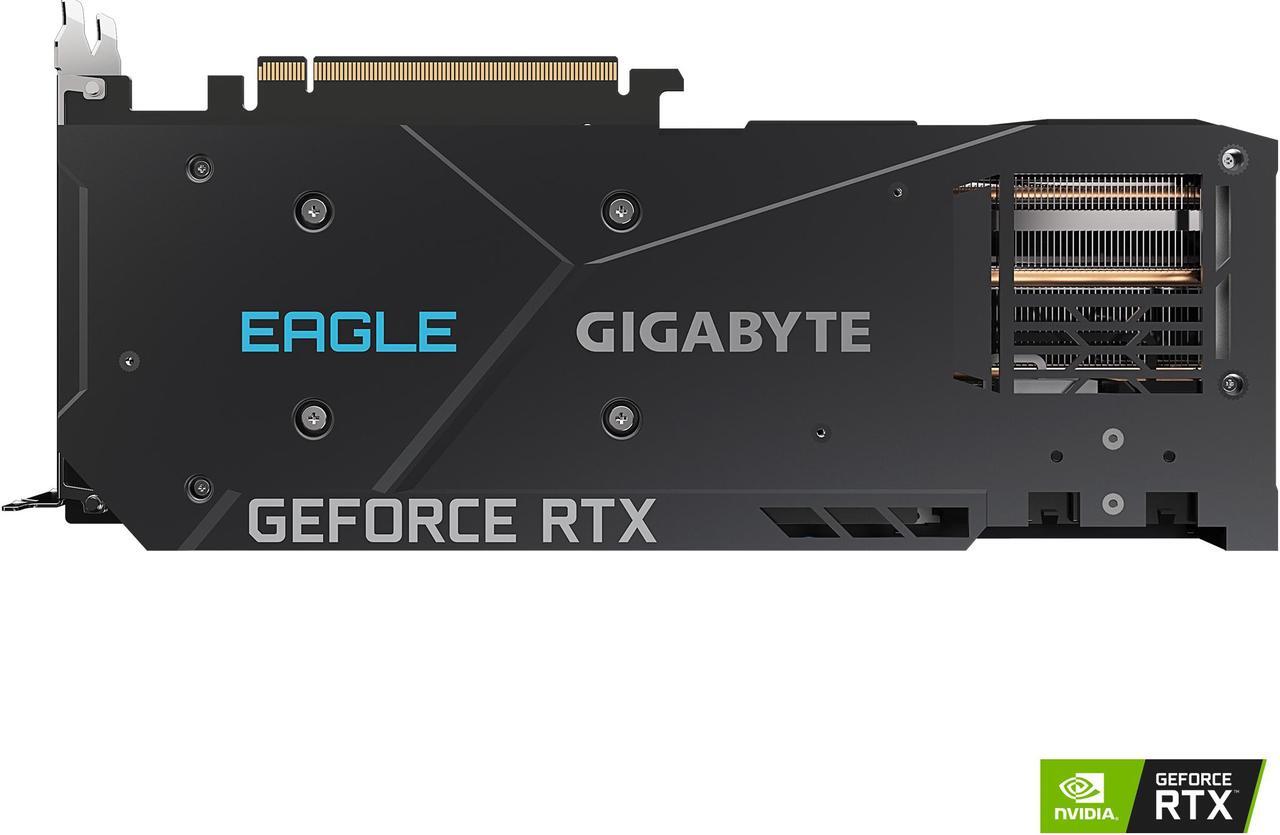 Alt view image 9 of 10 - GIGABYTE GeForce RTX 3070 EAGLE OC 8GB Video Card, GV-N3070EAGLE OC-8GD