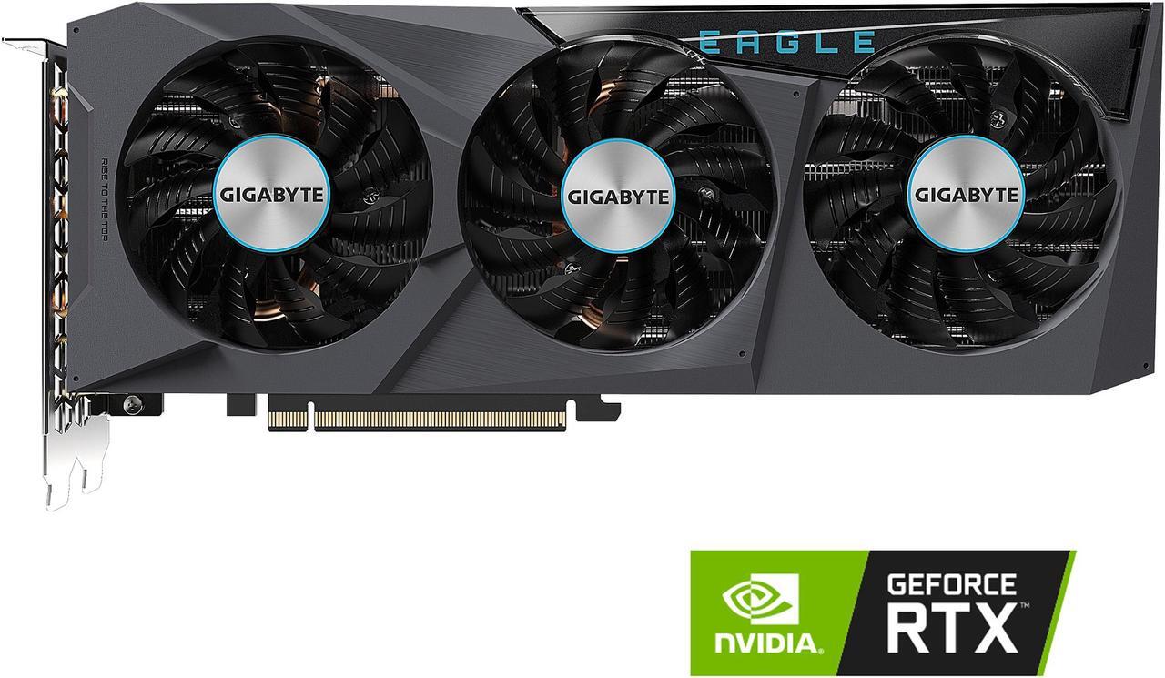 Main image of GIGABYTE GeForce RTX 3070 EAGLE 8GB Video Card, GV-N3070EAGLE-8GD