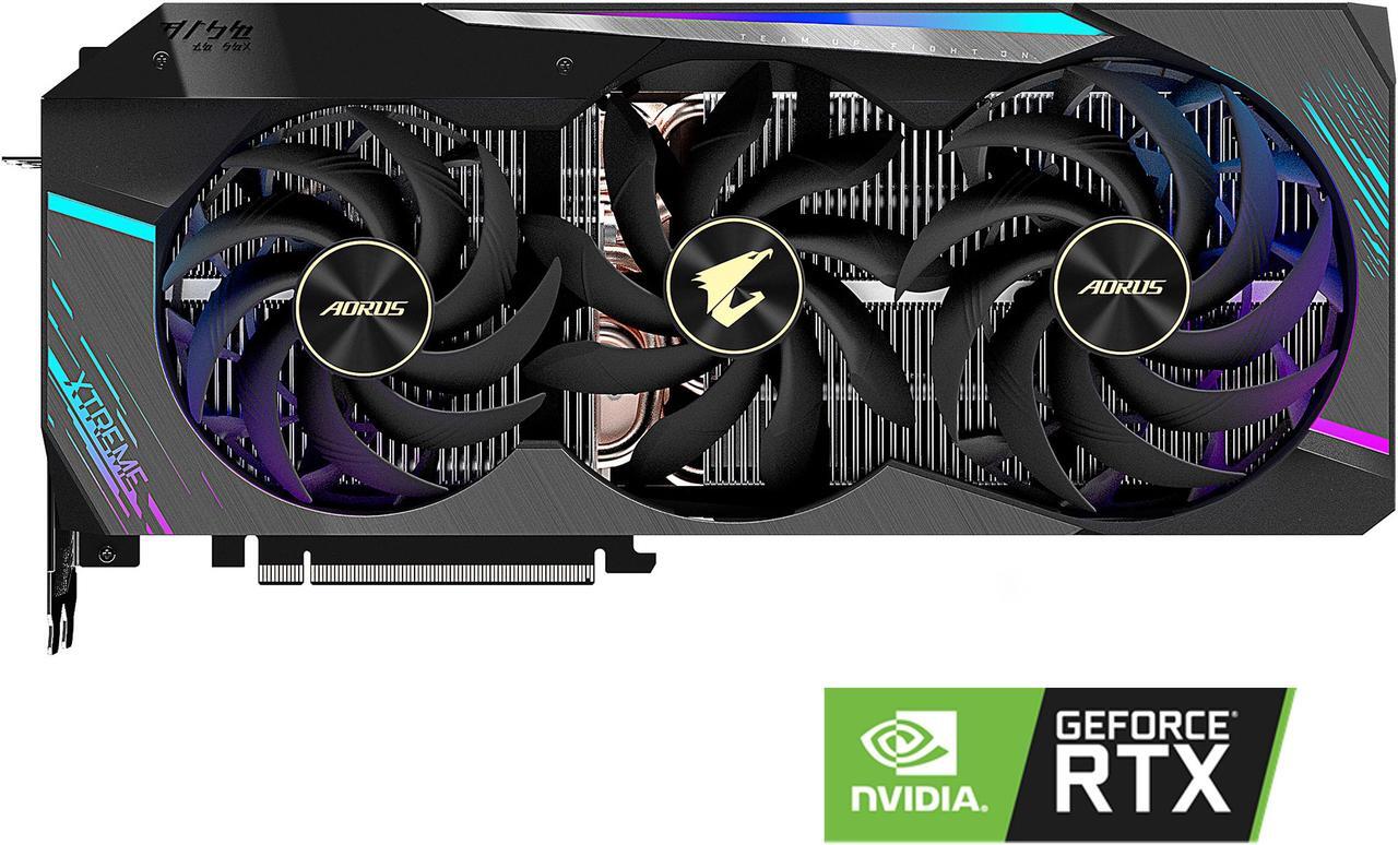 Main image of GIGABYTE AORUS GeForce RTX 3080 XTREME 10GB Video Card, GV-N3080AORUS X-10GD