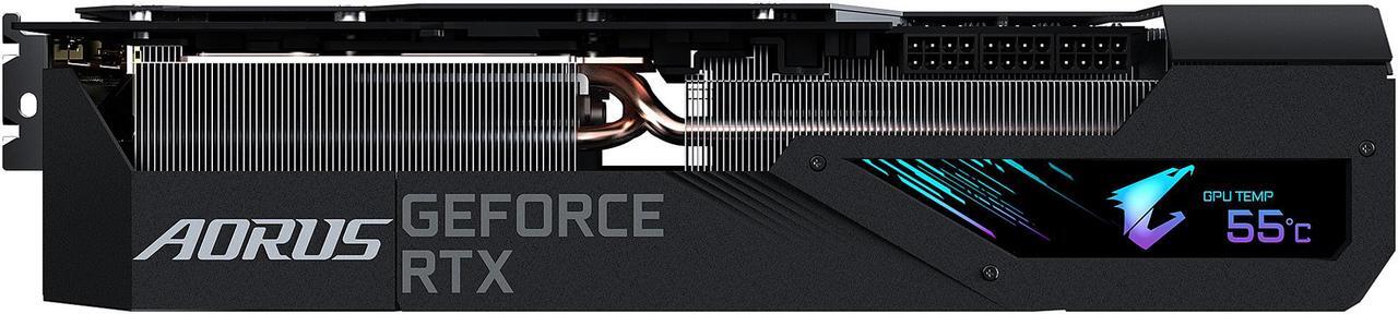 Alt view image 5 of 11 - GIGABYTE AORUS GeForce RTX 3080 XTREME 10GB Video Card, GV-N3080AORUS X-10GD