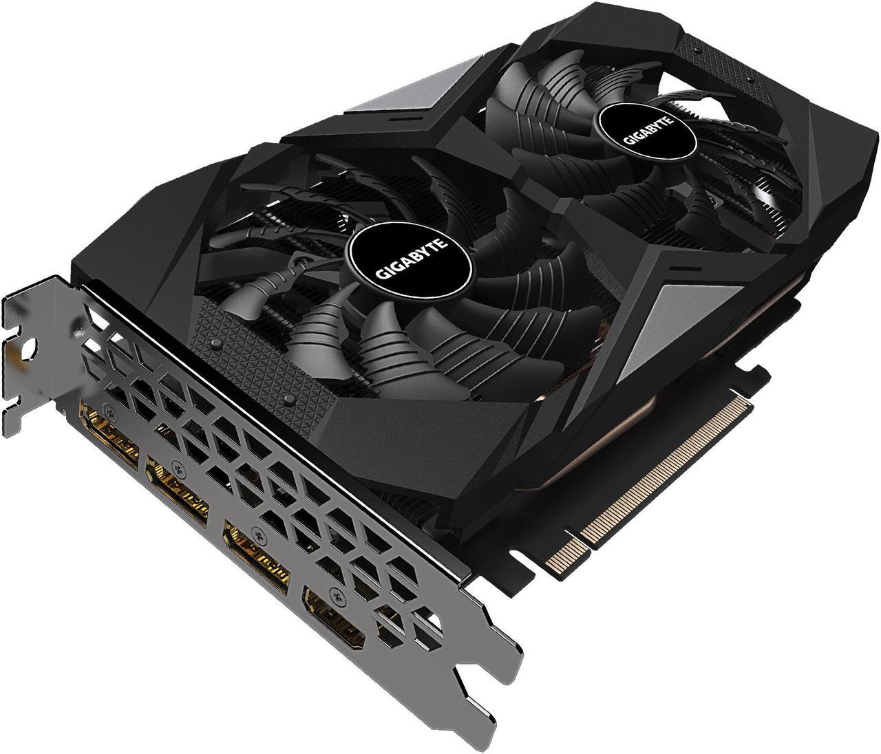 Alt view image 3 of 8 - GIGABYTE Radeon RX 5500 XT OC 4G (rev. 2.0) Graphics Card, PCIe 4.0, 4GB 128-Bit GDDR6, GV-R55XTOC-4GD Video Card