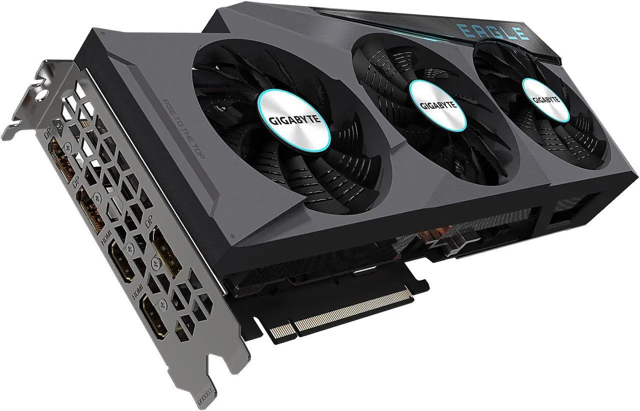 Alt view image 5 of 10 - GIGABYTE GeForce RTX 3090 EAGLE 24GB Video Card, GV-N3090EAGLE-24GD