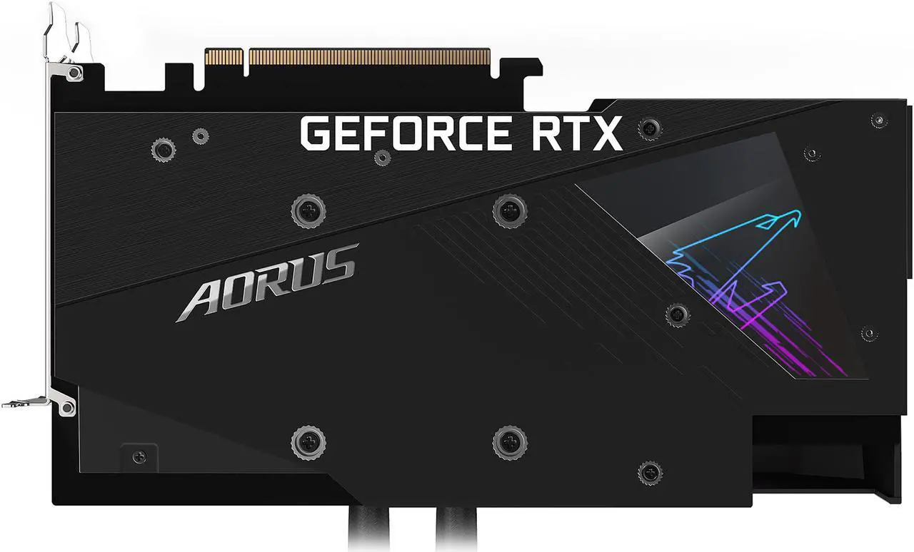 Alt view image 10 of 12 - GIGABYTE AORUS GeForce RTX 3080 XTREME WATERFORCE 10GB Video Card, GV-N3080AORUSX W-10GD