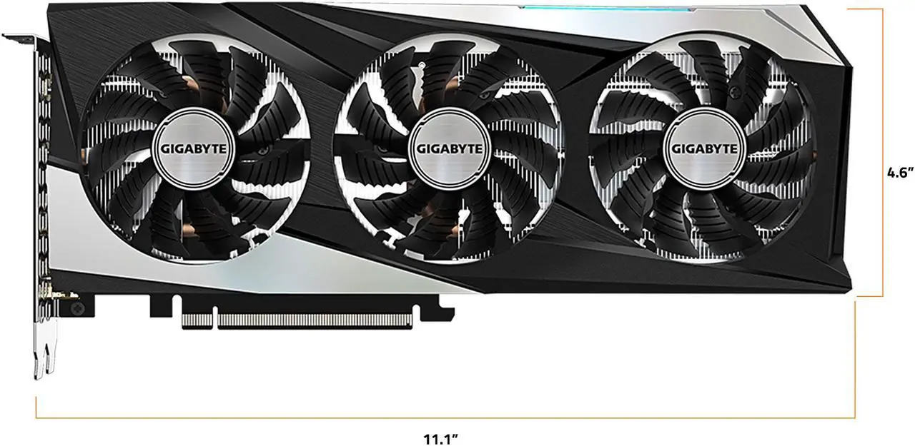 Alt view image 5 of 10 - GIGABYTE GeForce RTX 3060 Ti GAMING OC 8GB Video Card, GV-N306TGAMING OC-8GD
