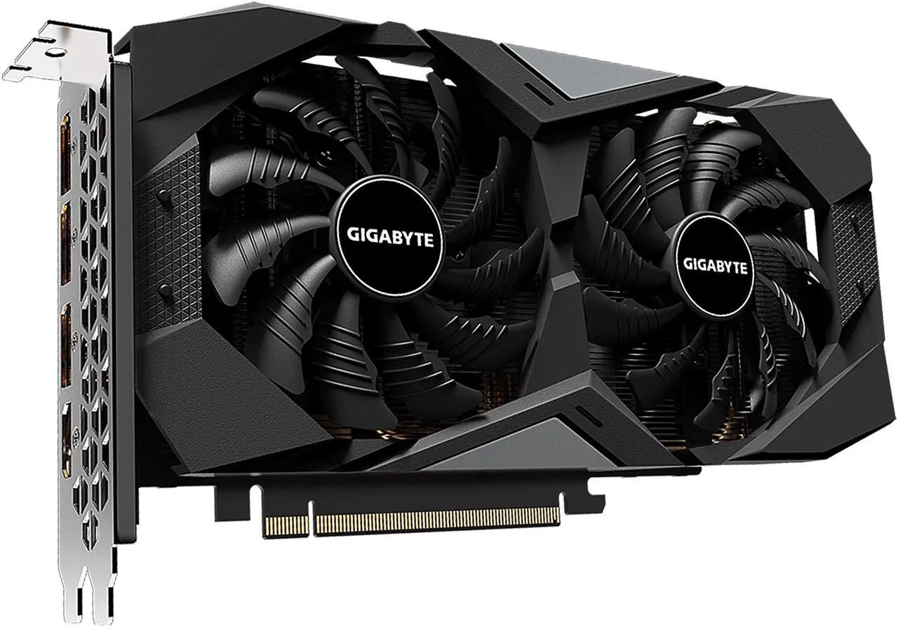 Alt view image 5 of 10 - GIGABYTE Radeon RX 5500 XT D6 4G (Rev. 2.0) Graphics Card, PCIe 4.0, 4GB 128-bit GDDR6, GV-R55XTD6-4GD Rev 2.0 Video Card