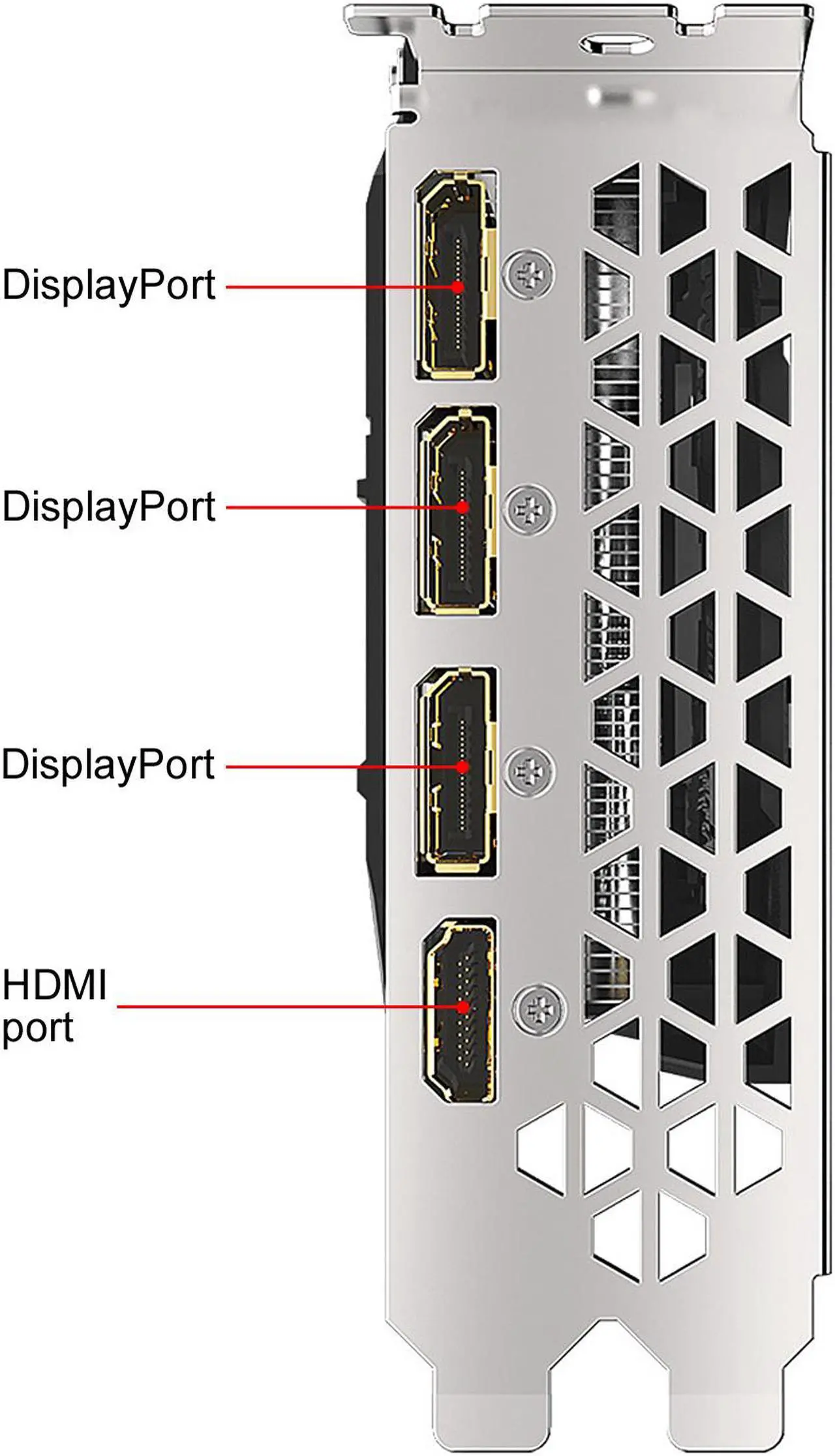 Alt view image 4 of 10 - GIGABYTE Radeon RX 5500 XT D6 4G (Rev. 2.0) Graphics Card, PCIe 4.0, 4GB 128-bit GDDR6, GV-R55XTD6-4GD Rev 2.0 Video Card
