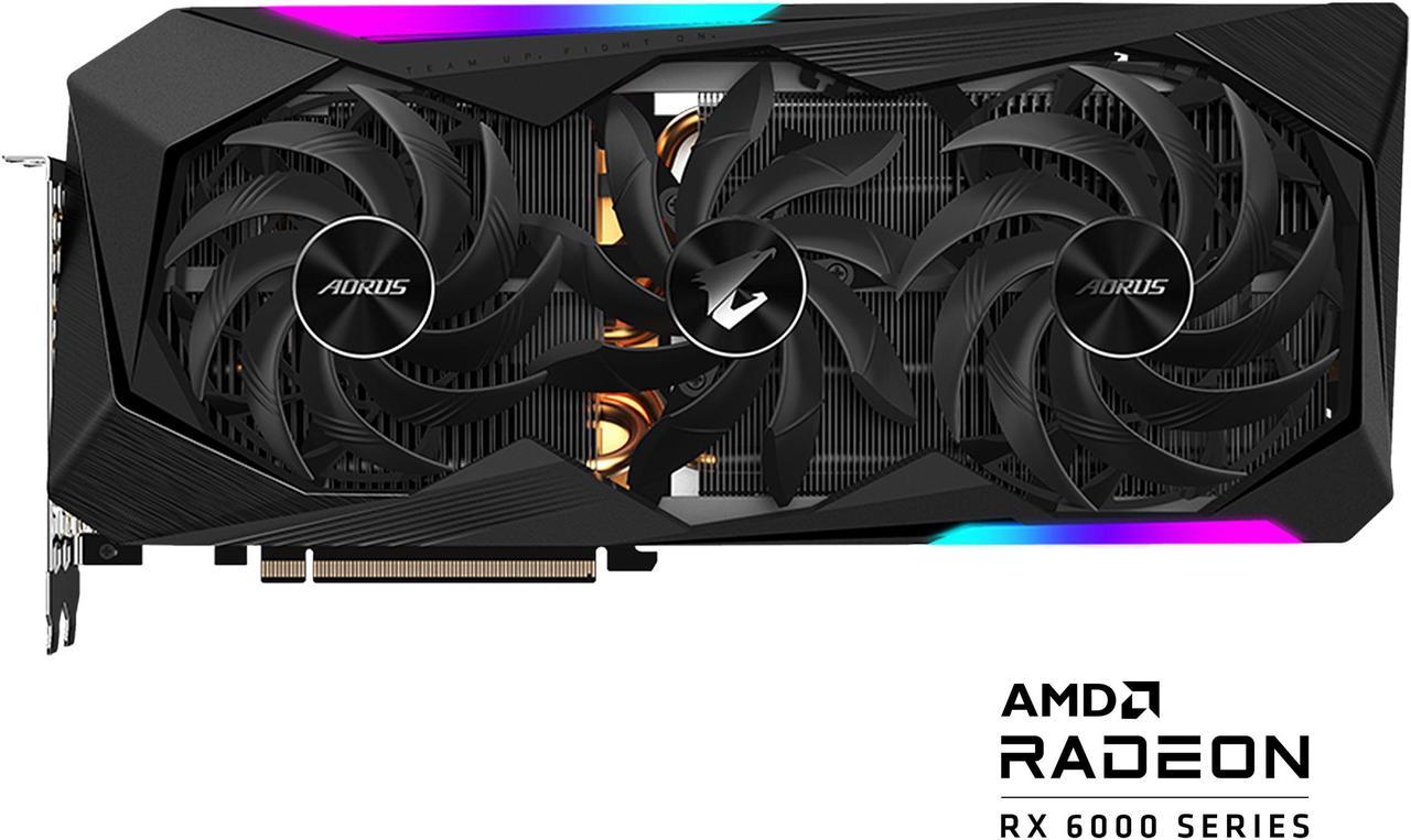 GIGABYTE AORUS Radeon RX 6800 XT MASTER 16G Graphics Card, MAX-COVERED Cooling, 16GB 256-bit GDDR6, GV-R68XTAORUS M-16GD Video Card