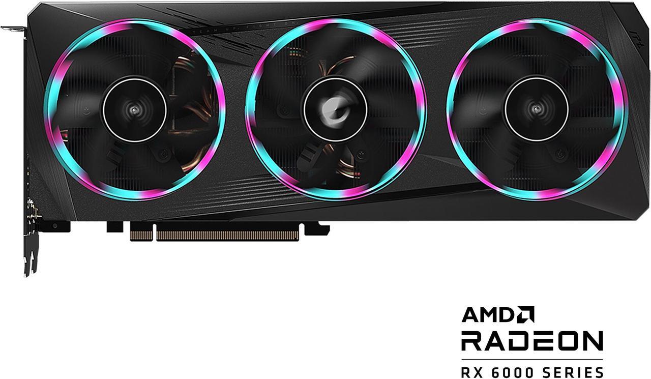 Main image of GIGABYTE AORUS Radeon RX 6700 XT ELITE 12G Graphics Card, WINDFORCE 3X Cooling System, 12GB 192-bit GDDR6, GV-R67XTAORUS E-12GD Video Card