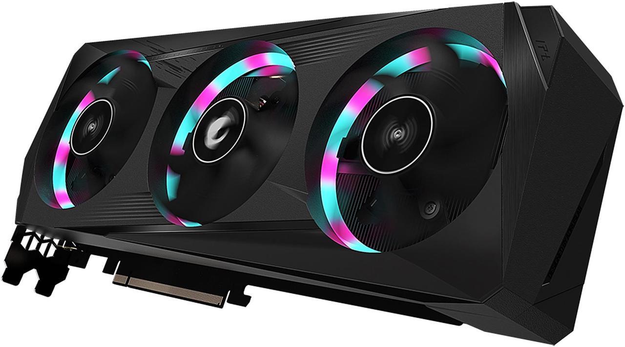 Alt view image 8 of 11 - GIGABYTE AORUS Radeon RX 6700 XT ELITE 12G Graphics Card, WINDFORCE 3X Cooling System, 12GB 192-bit GDDR6, GV-R67XTAORUS E-12GD Video Card