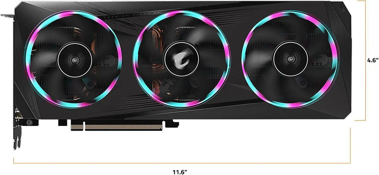 Alt view image 3 of 12 - GIGABYTE AORUS GeForce RTX 3060 ELITE 12GB GDDR6 PCI Express 4.0 ATX Video Card GV-N3060AORUS E-12GD (rev. 2.0) (LHR)