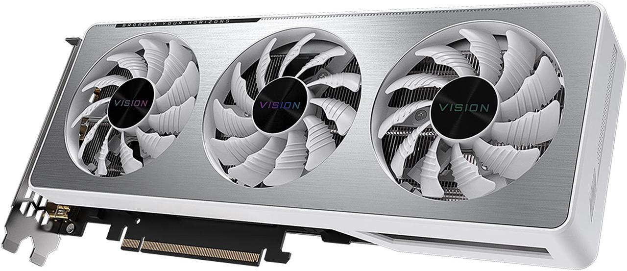 Alt view image 8 of 11 - GIGABYTE Vision OC GeForce RTX 3060 12GB GDDR6 PCI Express 4.0 ATX Video Card GV-N3060VISION OC-12GD (rev. 2.0) (LHR)