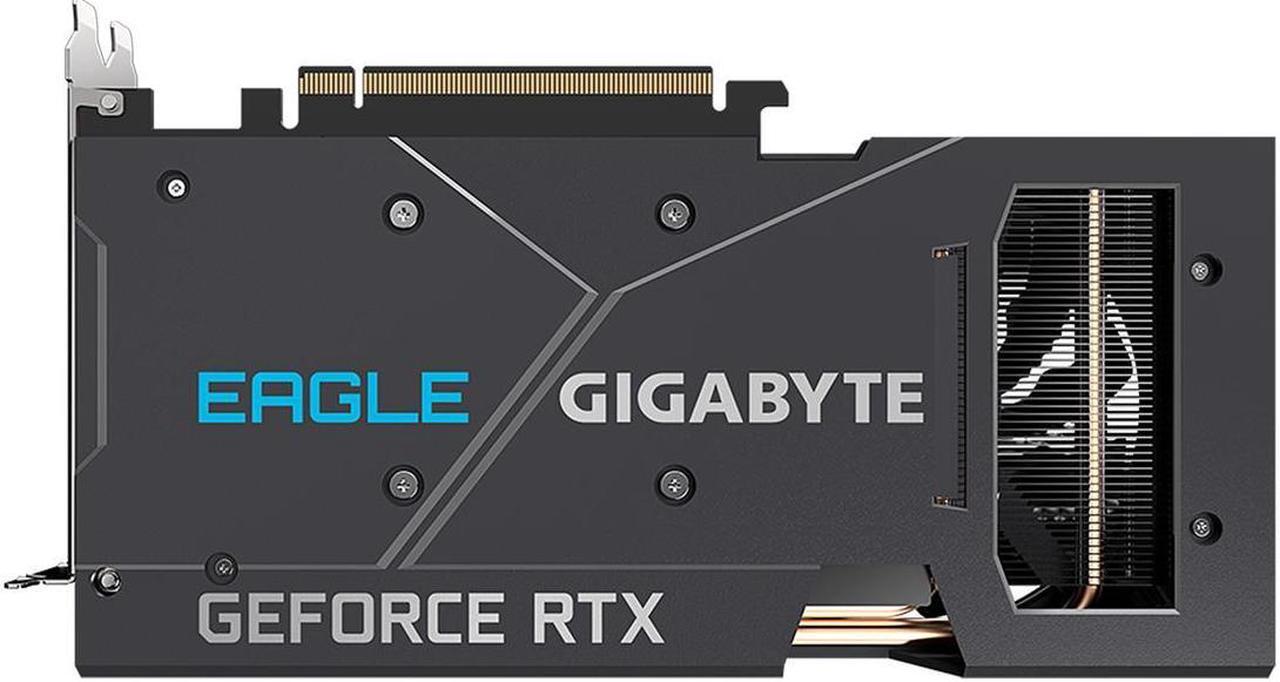 Alt view image 9 of 10 - GIGABYTE Eagle OC GeForce RTX 3060 12GB GDDR6 PCI Express 4.0 ATX Video Card GV-N3060EAGLE OC-12GD (rev. 2.0) (LHR)