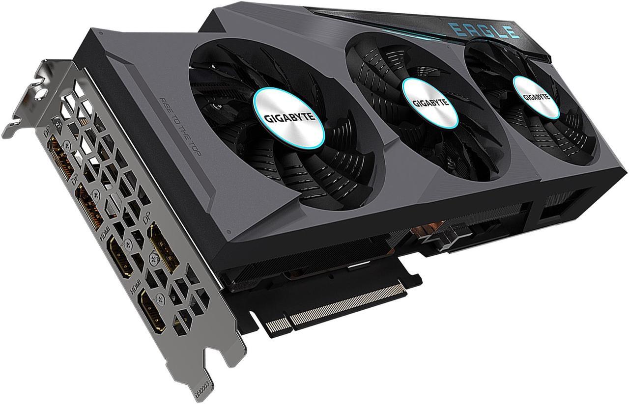 Alt view image 4 of 10 - GIGABYTE Eagle GeForce RTX 3080 Ti 12GB GDDR6X PCI Express 4.0 ATX Video Card GV-N308TEAGLE-12GD
