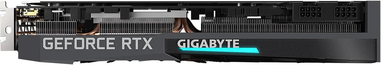 Alt view image 9 of 11 - GIGABYTE Eagle GeForce RTX 3070 Ti 8GB GDDR6X PCI Express 4.0 ATX Graphics Card GV-N307TEAGLE OC-8GD