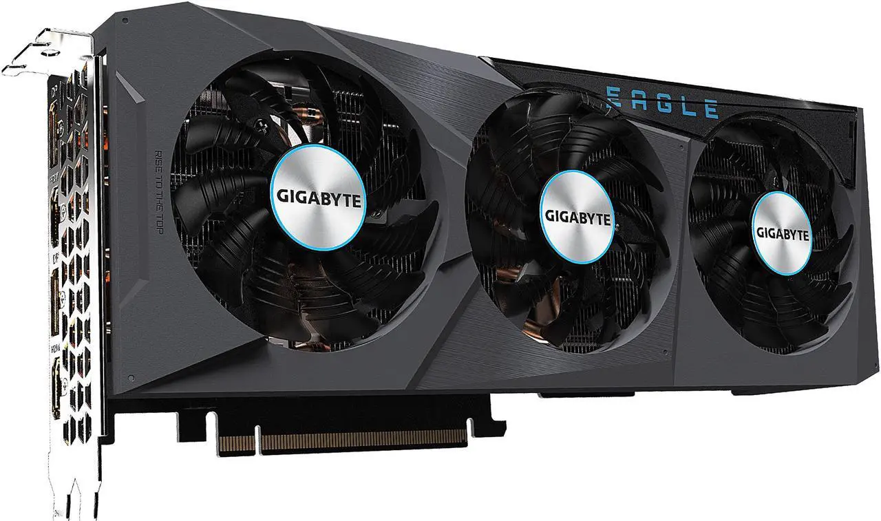 Alt view image 3 of 11 - GIGABYTE Eagle GeForce RTX 3070 Ti 8GB GDDR6X PCI Express 4.0 ATX Graphics Card GV-N307TEAGLE OC-8GD