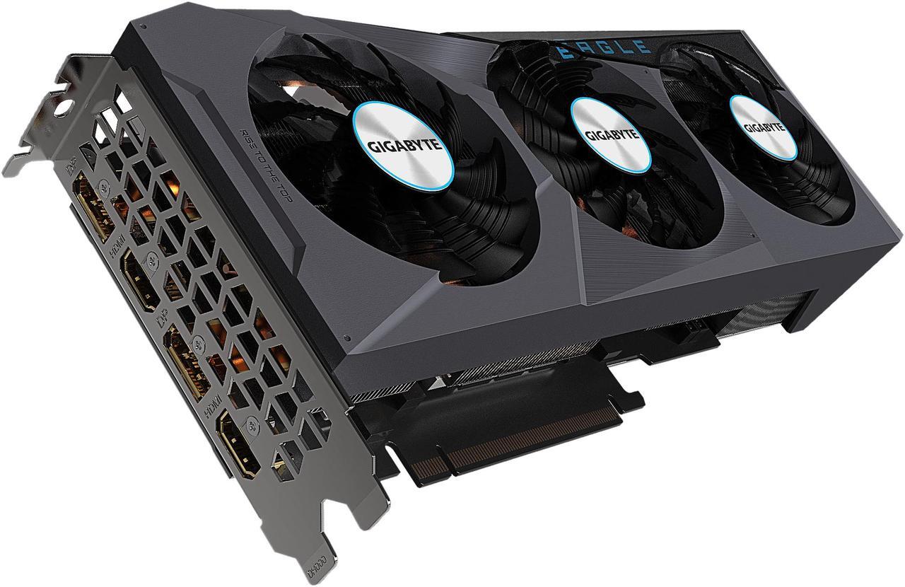 Alt view image 5 of 11 - GIGABYTE Eagle GeForce RTX 3070 Ti 8GB GDDR6X PCI Express 4.0 ATX Graphics Card GV-N307TEAGLE-8GD