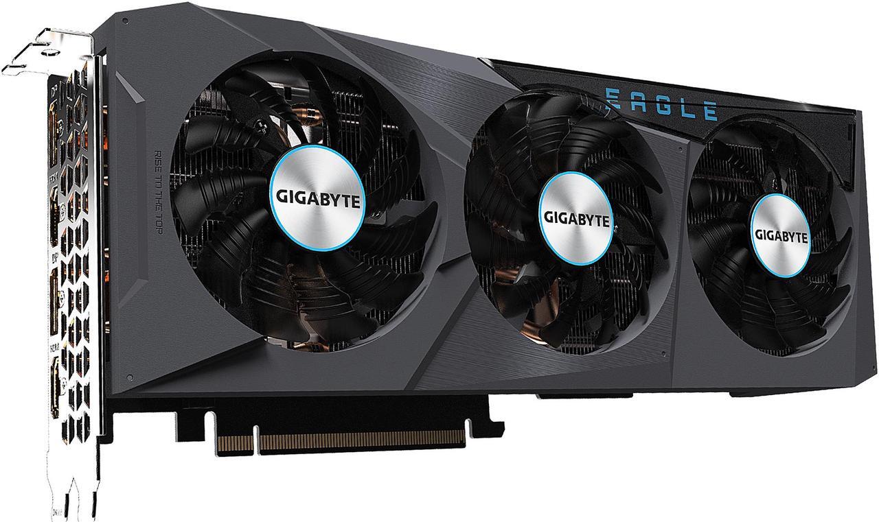 Alt view image 3 of 11 - GIGABYTE Eagle GeForce RTX 3070 Ti 8GB GDDR6X PCI Express 4.0 ATX Graphics Card GV-N307TEAGLE-8GD
