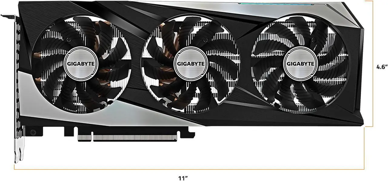 Alt view image 2 of 10 - GIGABYTE Gaming OC PRO GeForce RTX 3060 Ti 8GB GDDR6 PCI Express 4.0 ATX Video Card GV-N306TGAMINGOC PRO-8GD (rev. 3.0) (LHR)