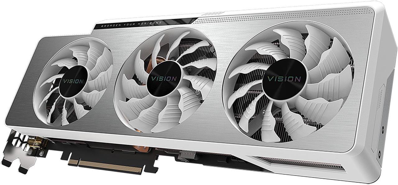 Alt view image 8 of 11 - GIGABYTE Vision OC GeForce RTX 3080 10GB GDDR6X PCI Express 4.0 ATX Video Card GV-N3080VISION OC-10GD (rev. 2.0) (LHR)