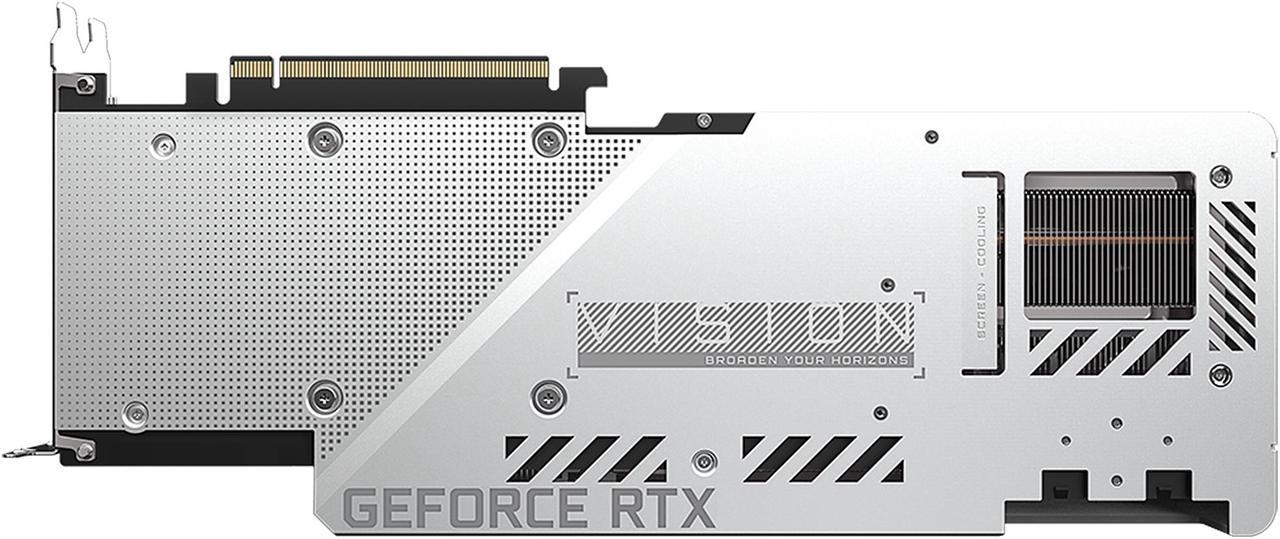 Alt view image 10 of 11 - GIGABYTE Vision OC GeForce RTX 3080 10GB GDDR6X PCI Express 4.0 ATX Video Card GV-N3080VISION OC-10GD (rev. 2.0) (LHR)