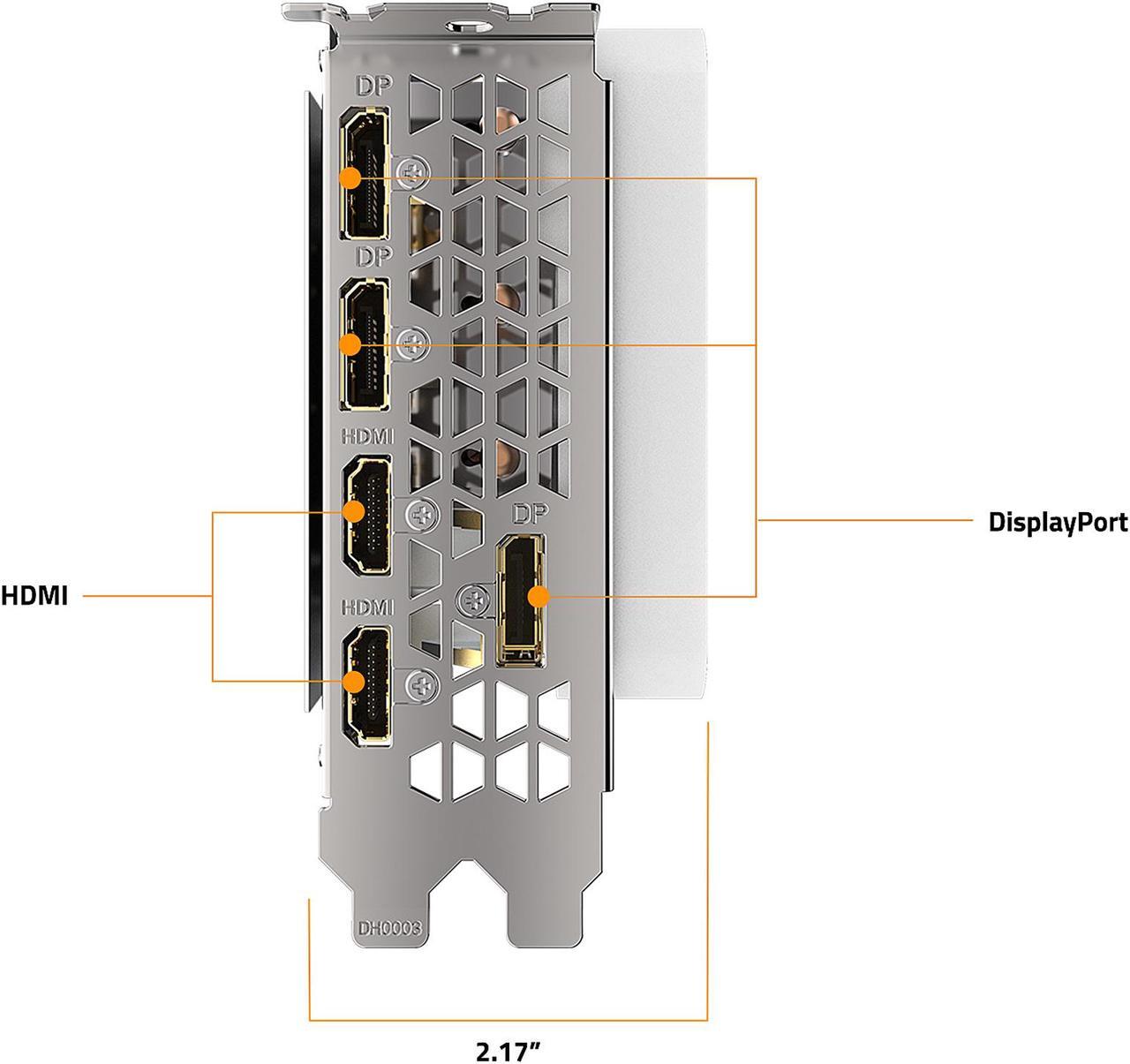 Alt view image 7 of 11 - GIGABYTE Vision OC GeForce RTX 3080 10GB GDDR6X PCI Express 4.0 ATX Video Card GV-N3080VISION OC-10GD (rev. 2.0) (LHR)