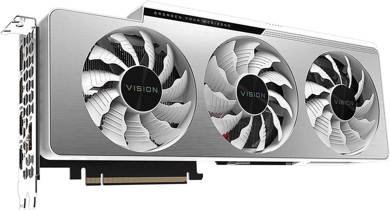 Alt view image 4 of 11 - GIGABYTE Vision OC GeForce RTX 3080 10GB GDDR6X PCI Express 4.0 ATX Video Card GV-N3080VISION OC-10GD (rev. 2.0) (LHR)